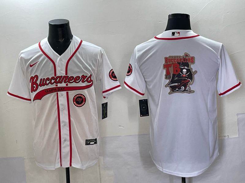 Men Tampa Bay Buccaneers blank white 2025 Nike NFL JERSEY 003->tampa bay buccaneers->NFL Jersey